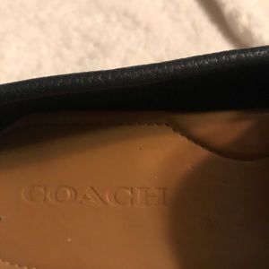 Women’s Coach Leather Driving Loafers